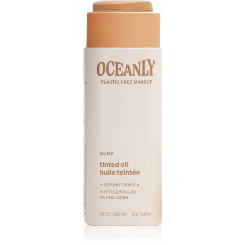 Attitude Oceanly Plastic Free Makeup ser solid nuanțator, cu ulei pentru piele normala si uscata culoare Dune 12 g