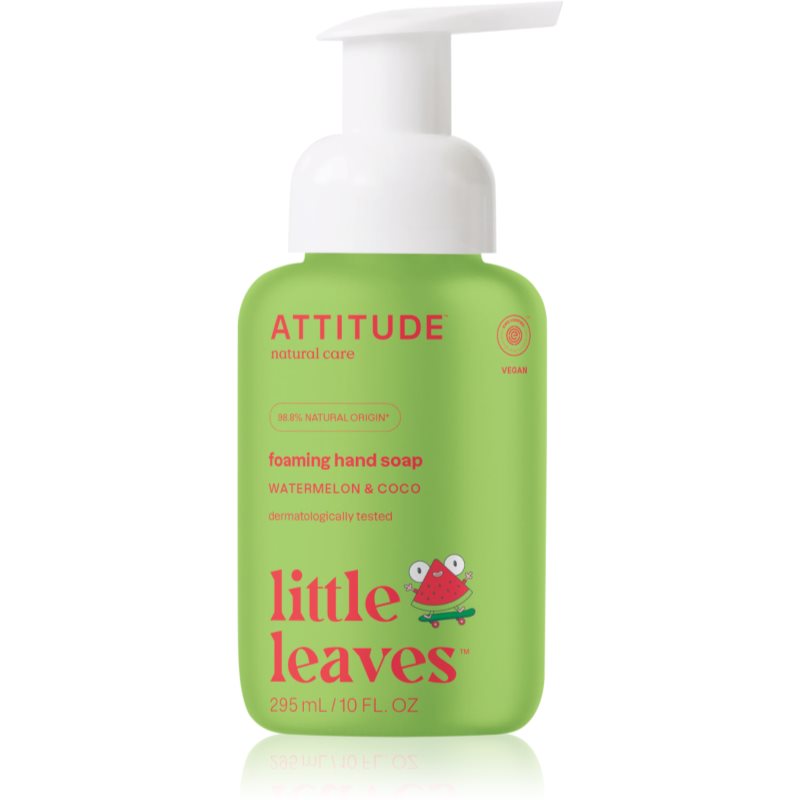 Attitude Little Leaves Watermelon & Coco Săpun lichid pentru mâini pentru copii 295 ml