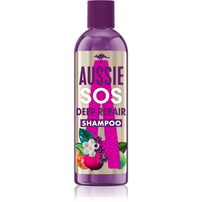 Aussie SOS Deep Repair Sampon de restaurare in profunzime pentru păr 290 ml