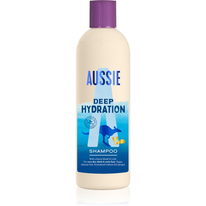 Aussie Deep Hydration Deep Hydration sampon hidratant pentru păr 300 ml