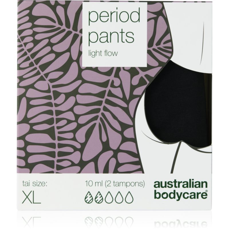 Australian Bodycare Period Pants Periodenslip bei schwacher Menstruation Größe XL 1 St.