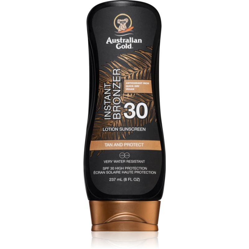 Australian Gold Protect Lotion With Bronzer loțiune de bronzare SPF 30 237 ml