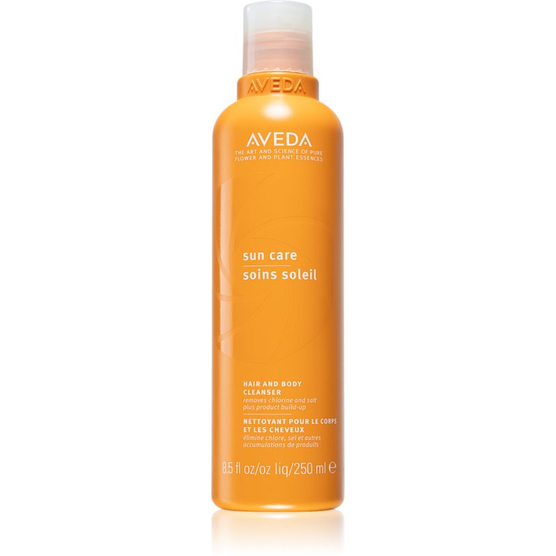 Aveda Sun Care Hair and Body Cleanser gel de dus si sampon 2in1 pentru parul deteriorat de efectele solare , clor si sare 250 ml