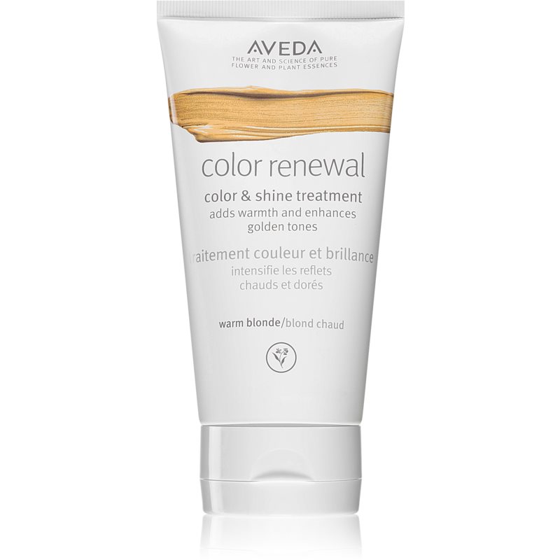 Aveda Color Renewal Color & Shine Treatment Masca Coloranta Pentru Par Culoare Warm Blonde 150 Ml