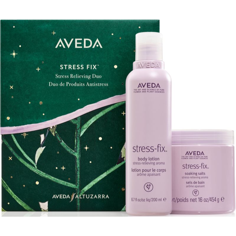 Aveda Holiday Stress Fix Relieving Essentials set cadou pentru ameliorarea stresului și confort emoțional