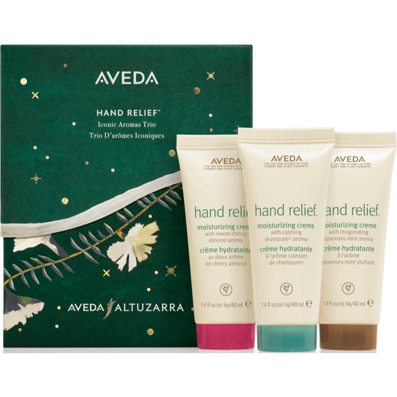 Aveda Holiday Hand Relief™ Iconic Aroma Trio set cadou de maini 3x40 ml