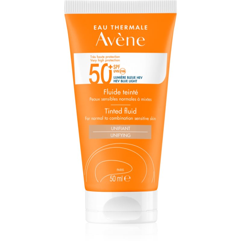 Avène Sun High Protection Fluid nuantator cu textura usoara SPF 50+ 50 ml