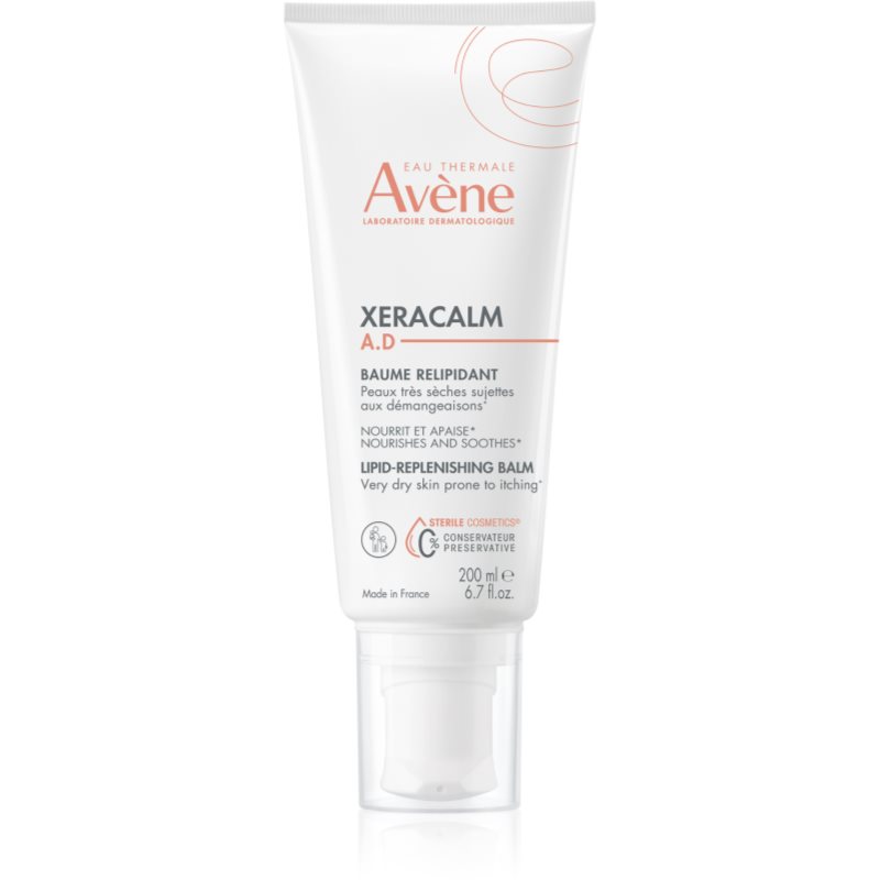 Avène XeraCalm A.D. Lipid-replenishing balm balsam pentru refacerea lipidelor pentru piele foarte sensibila sau cu dermatita atopica 200 ml