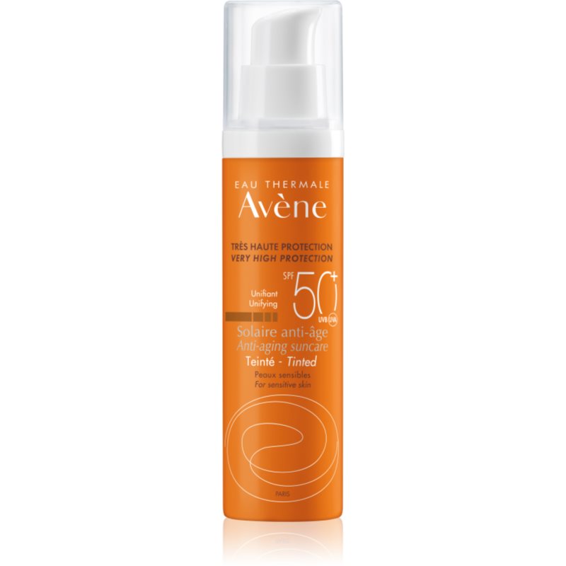 Avène Sun Anti-Age crema de fata cu efect de protectie SPF 50+ 50 ml