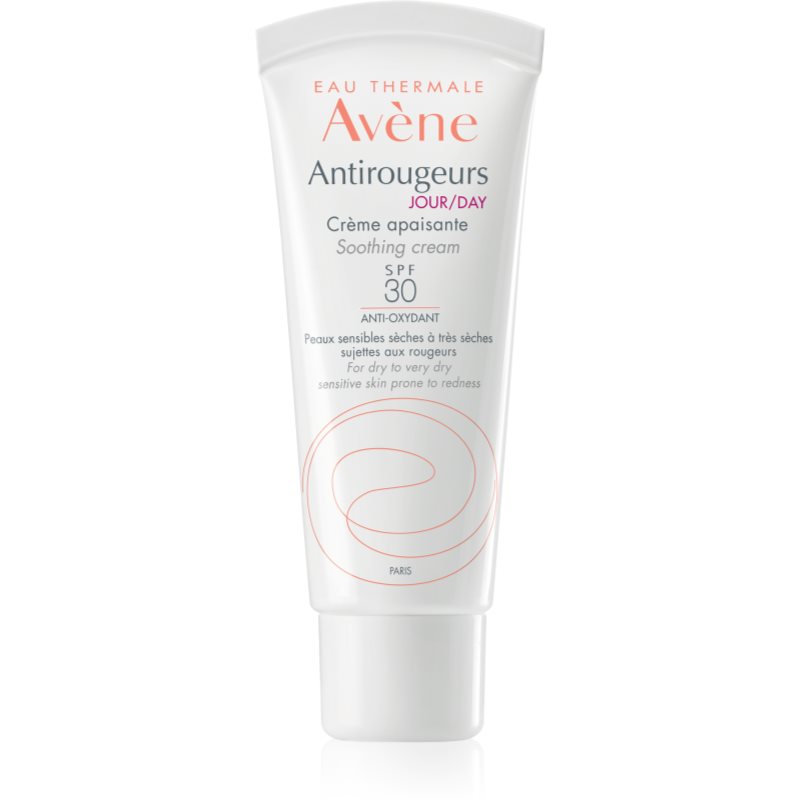 Avène Antirougeurs Soothing Cream crema de zi cu efect calmant împotriva roșeții tenului SPF 30 40 ml