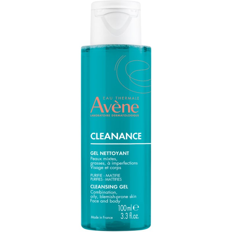 Avène Cleanance Cleansing Gel gel de curățare pentru tenul gras, predispus la acnee 100 ml