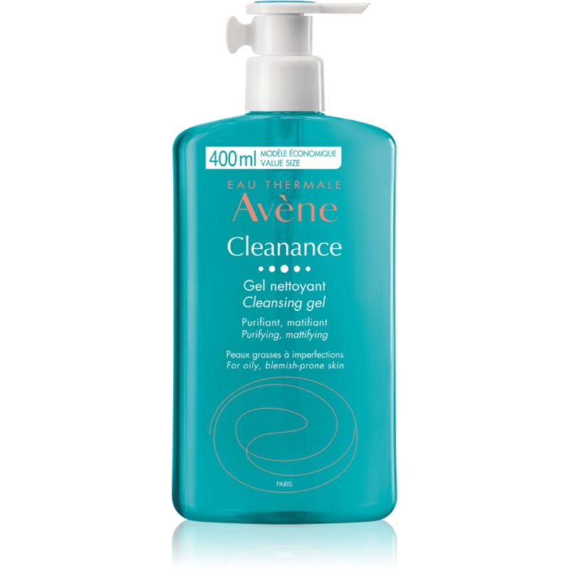 Avène Cleanance Cleansing Gel gel de curățare pentru tenul gras, predispus la acnee 400 ml