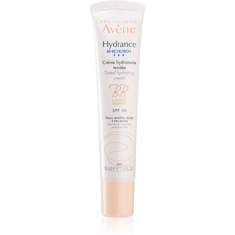 Avène Hydrance BB Rich Tinted Hydrating Cream crema hidratanta si tonifianta SPF 30 40 ml