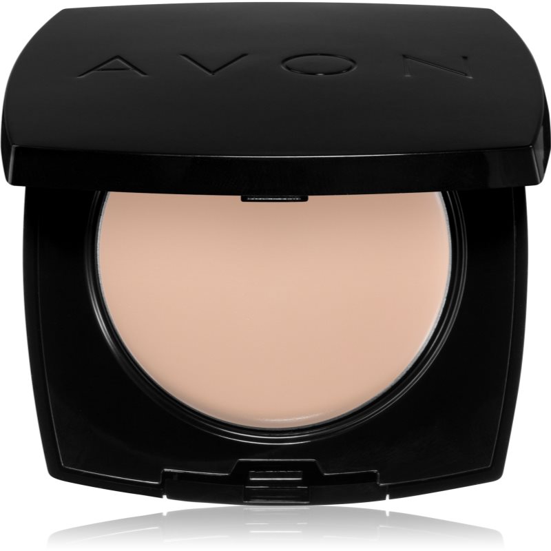 Avon True Colour make-up crema cu efect de pulbere culoare 125G Warm Ivory 9 g