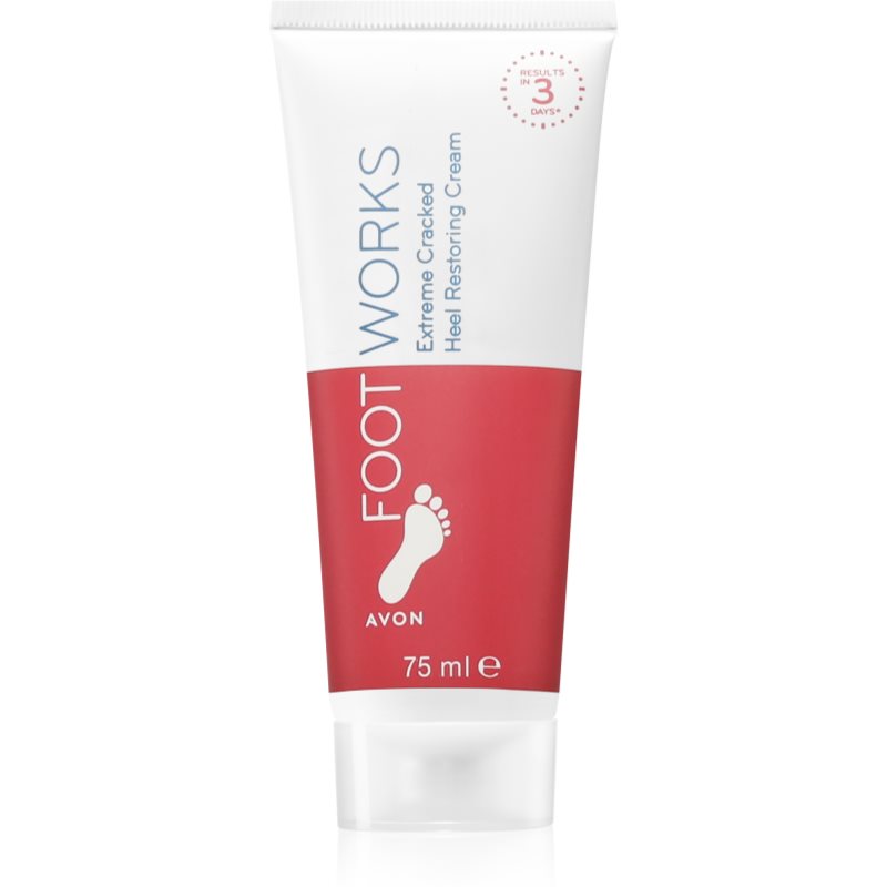 Avon Foot Works Extreme Cracked crema regeneratoare pentru pielea crapata a calcaielor 75 ml