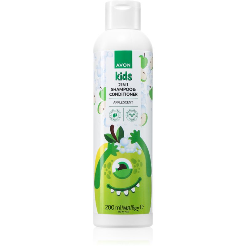 Avon Kids Apple sampon si balsam 2 in 1 200 ml