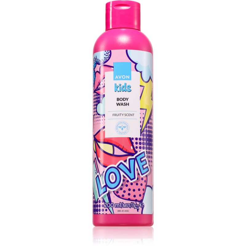 Avon Kids Fruit gel de duș mătăsos 200 ml