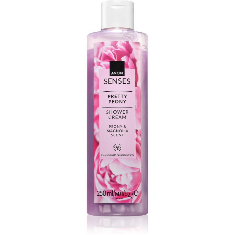Avon Senses Pretty Peony &amp; Magnolia gel de dus delicat 250 ml