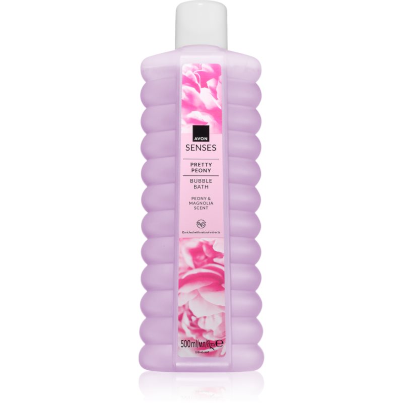 Avon Senses Pretty Peony & Magnolia spuma de baie 500 ml Avon Senses Pretty Peony & Magnolia spuma de baie 500 ml