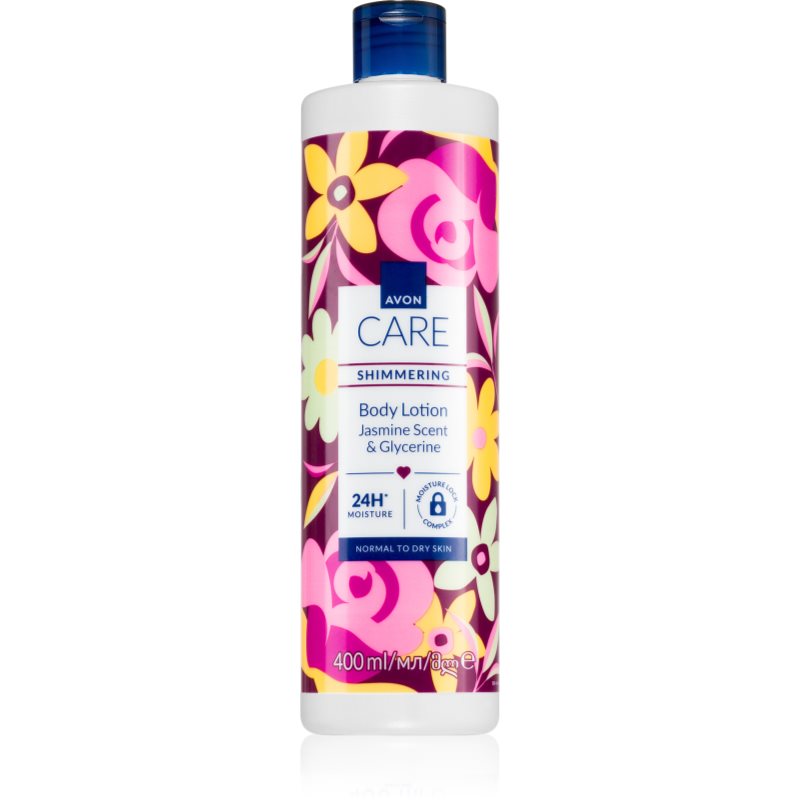 Avon Care Jasmine Scent & Glycerine lapte de corp cu particole stralucitoare pentru piele normala si uscata 400 ml Avon Care Jasmine Scent & Glycerine lapte de corp cu particole stralucitoare pentru piele normala si uscata 400 ml