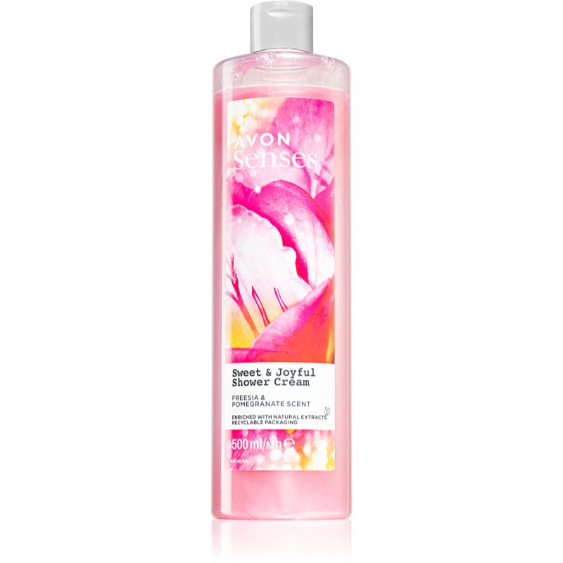 Avon Senses Sweet & Joyful gel de dus hidratant 500 ml