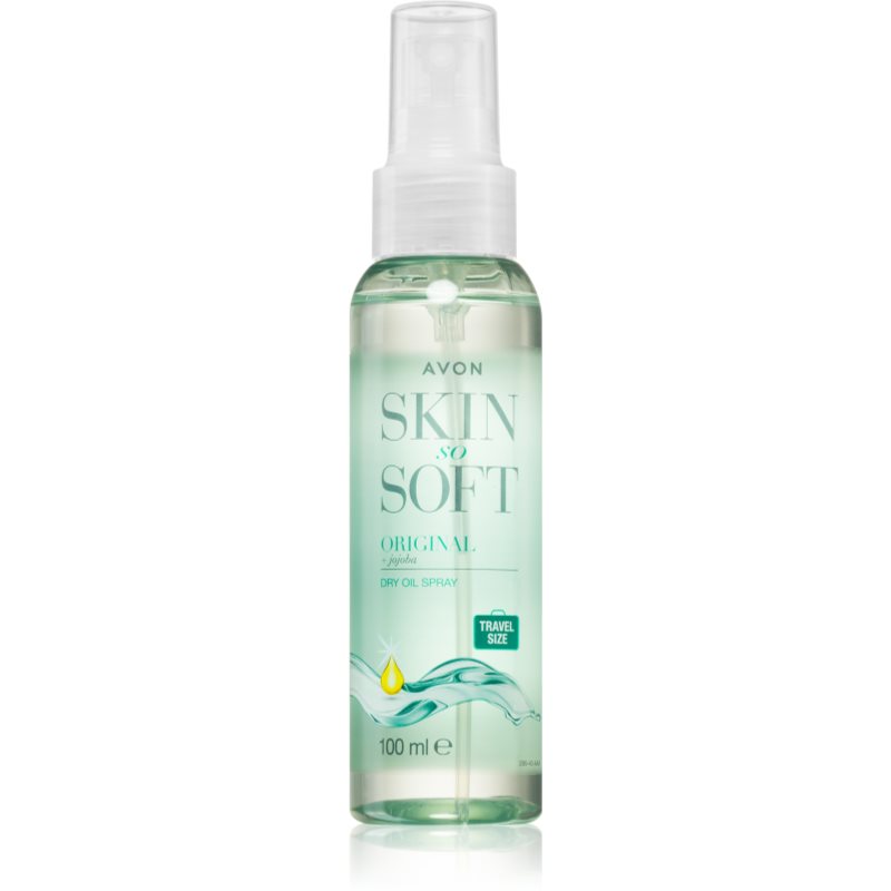 Avon Skin So Soft ulei de jojoba Spray Travel Size 100 ml