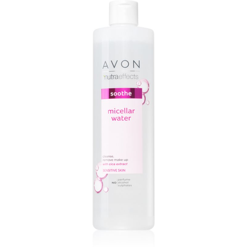 Avon Nutra Effects Soothe apa pentru curatare cu particule micele pentru piele sensibilă 400 ml