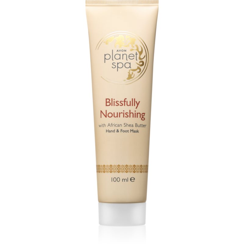 Avon Planet Spa Blissfully Nourishing masca hranitoare pentru maini si picioare 100 ml