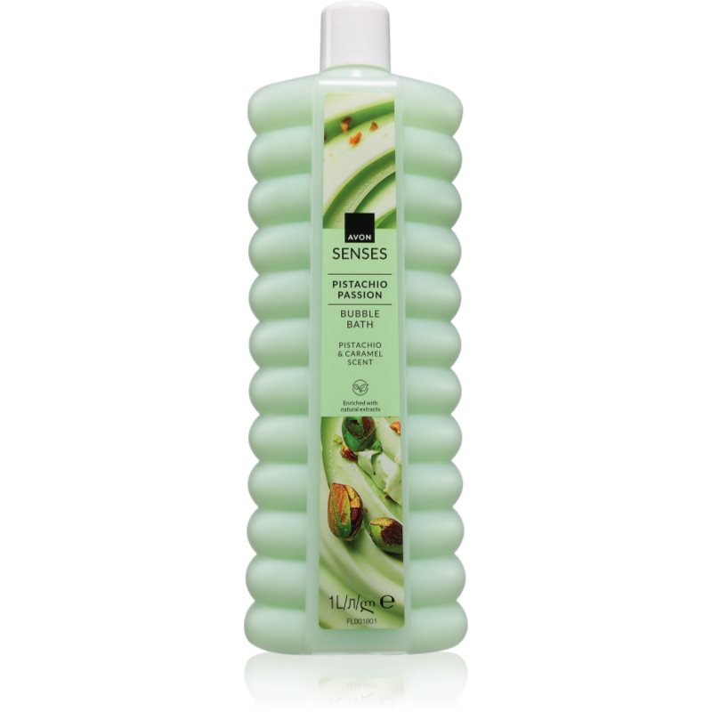 Avon Senses Pistachio Passion spuma de baie 1000 ml