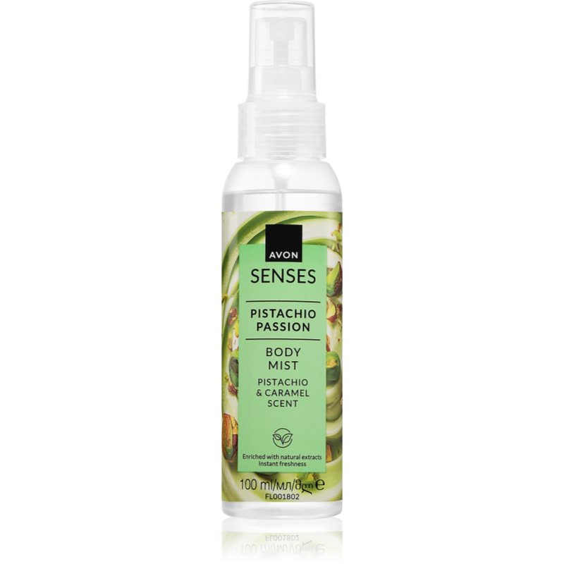 Avon Senses Pistachio Passion spray pentru corp pentru femei 100 ml