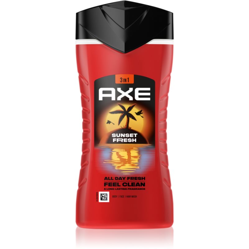 Axe Sunset Fresh Shower Gel gel de duș 3 in 1 pentru bărbați 250 ml