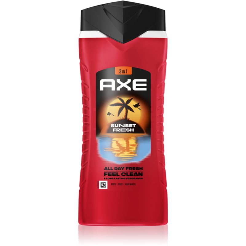 Axe Sunset Fresh Shower Gel gel de duș 3 in 1 pentru bărbați 400 ml