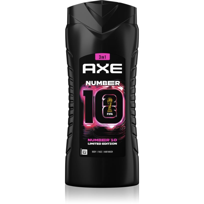 Axe FIFA Number 10 gel de duș pentru barbati 400 ml