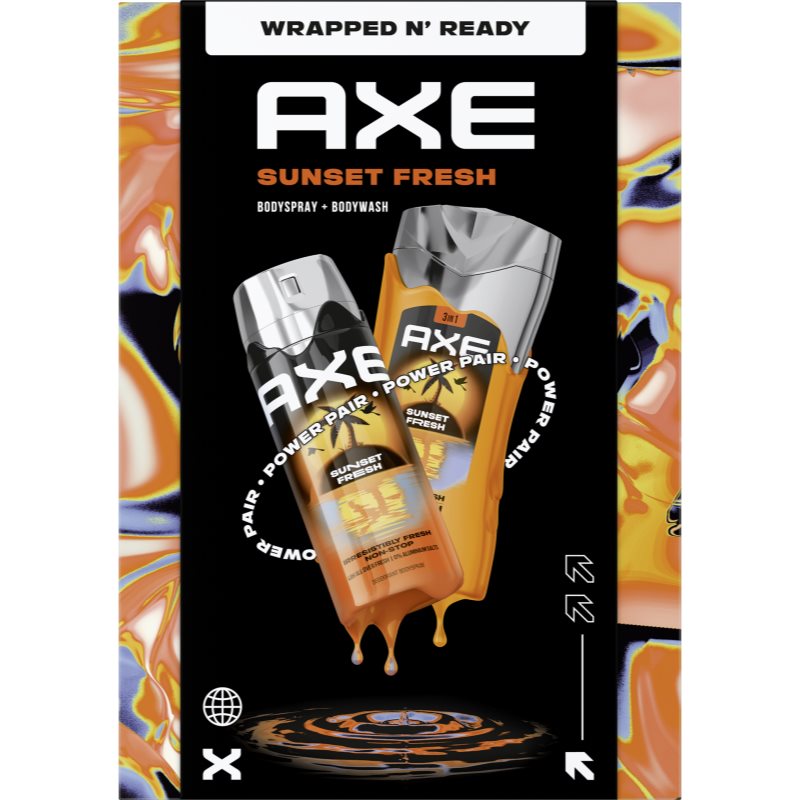 Axe Sunset Fresh set cadou pentru barbati Axe Sunset Fresh set cadou pentru barbati