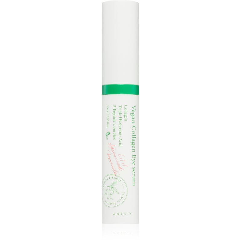AXIS-Y 6+1+1 Advanced Formula Vegan Collagen Eye Serum ser de ochi împotriva pungilor și a ridurilor cu colagen 10 ml