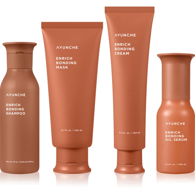 AYUNCHE Enrich Bonding set pentru par deteriorat
