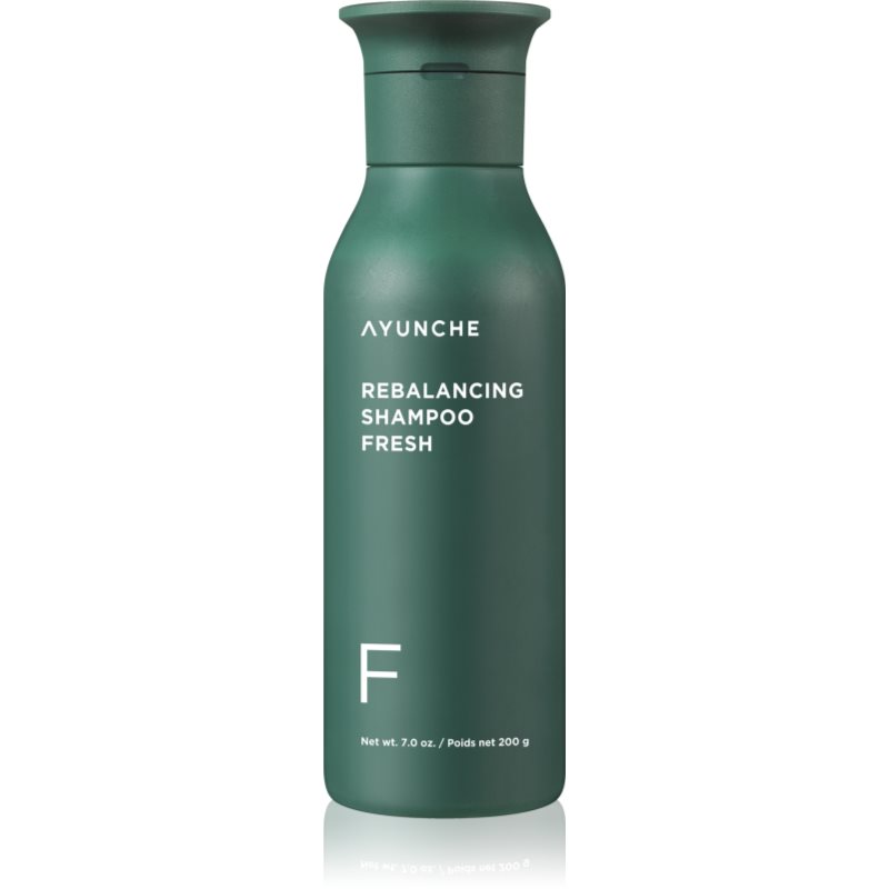 AYUNCHE Rebalancing Shampoo Fresh șampon regenerator impotriva caderii parului 200 g