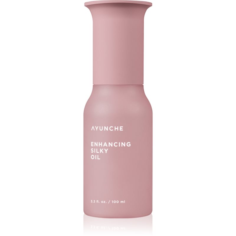 AYUNCHE Enhancing Silky Oil ulei hidratant iluminator pentru par deteriorat 100 ml