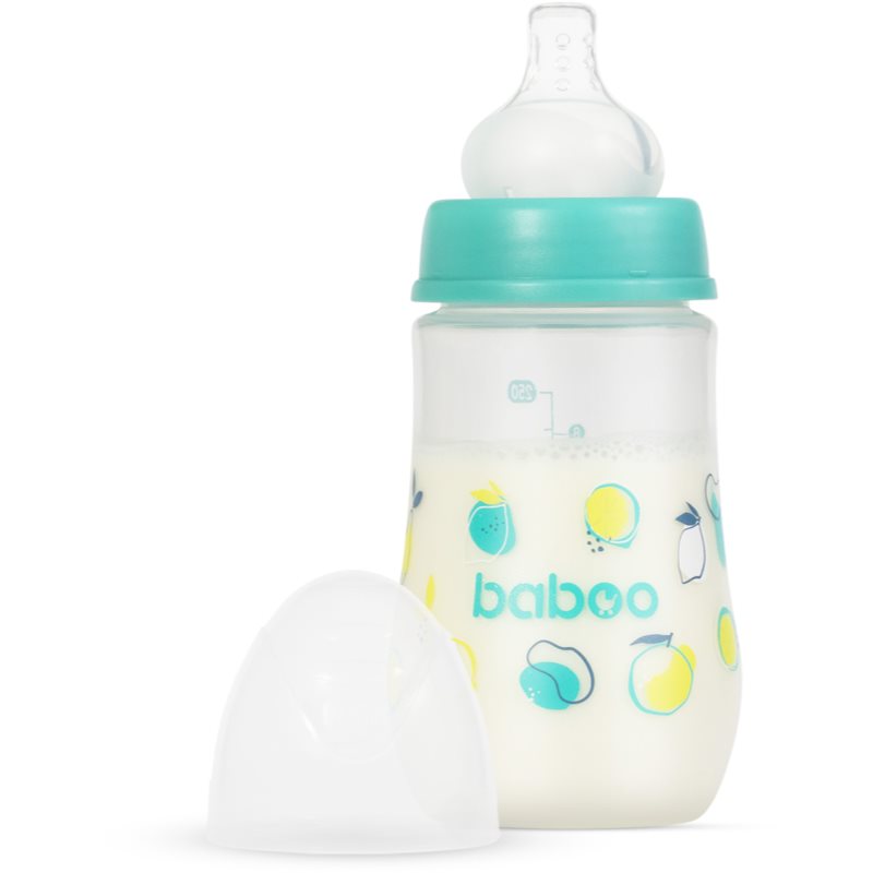 Baboo Anti-colic Feeding Bottle biberon anticolici Lagoon Fiesta, 3 m+ 250 ml