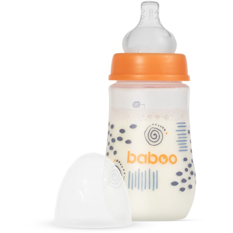 Baboo Anti-colic Feeding Bottle biberon anticolici Blue Haze, 3 m+ 250 ml