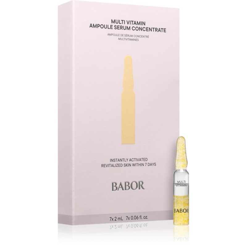 BABOR Ampoule Concentrates Multi Vitamin ser concentrat nutritie si hidratare 7x2 ml