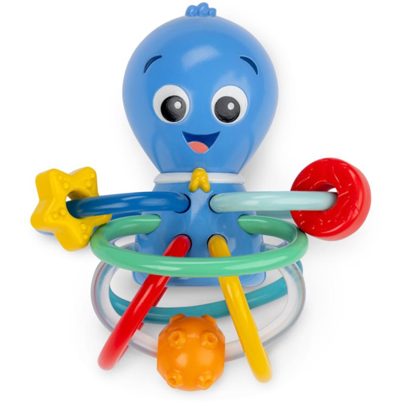 Baby Einstein Opus\'s Shake & Soothe Teether Toy & Rattle jucărie pentru dentiție cu zornăitoare 0 m+ 1 buc