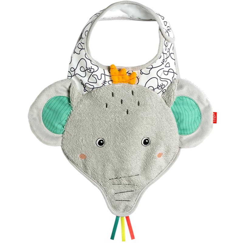BABY FEHN DoBabyDoo Baby Bib Elephant bavețică
