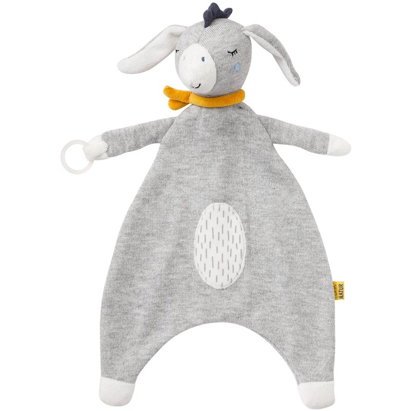 BABY FEHN fehnNATUR Comforter Donkey jucărie de adormit cu clips 1 buc