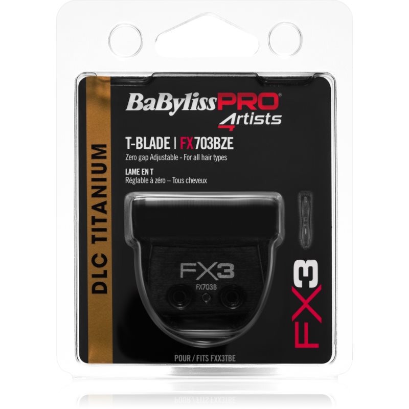 BaByliss PRO Blades T-Spare capete de schimb pentru aparate de ras 1 buc