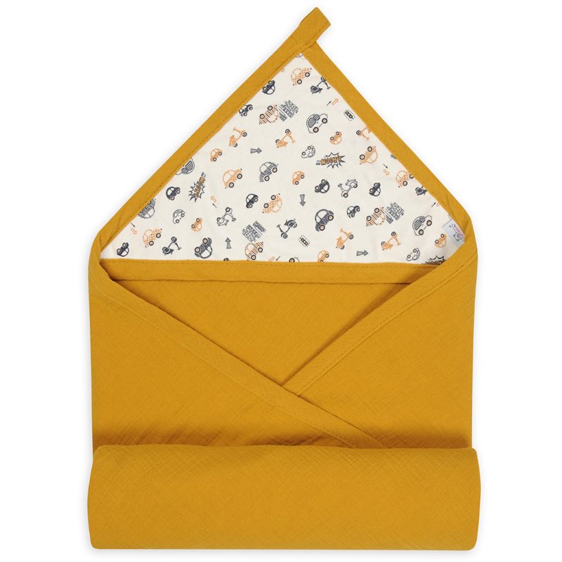 Babymatex Muslin Design prosop de baie cu glugă