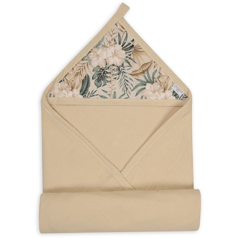 Babymatex Muslin Design prosop de baie cu glugă
