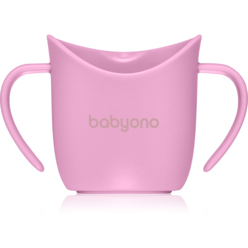 BabyOno Be Active Ergonomic Training Cup cană pentru antrenament cu mânere Purple 6 m+ 120 ml