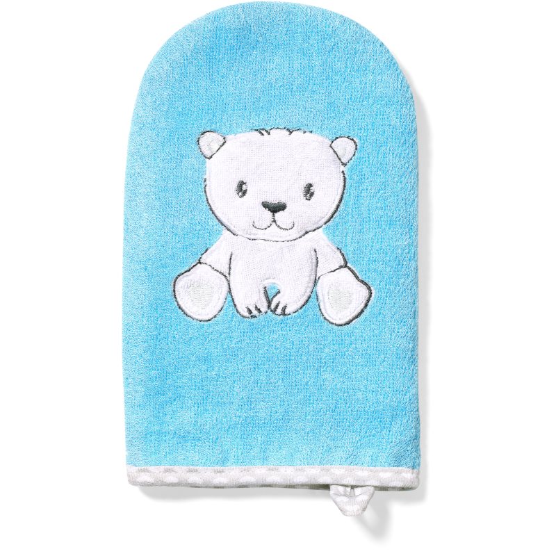 BabyOno Facecloth Bamboo Balsam de spalat Blue 1 buc