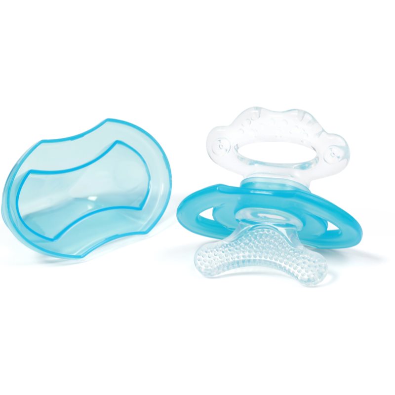 BabyOno Teether jucărie pentru dentiție 3m+ Blue 1 buc